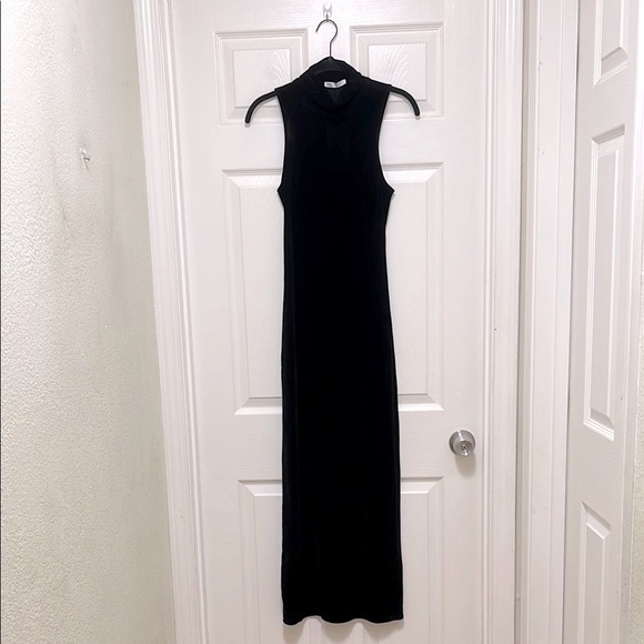 NWT Zara Velvet Midi Dress - Picture 8 of 13